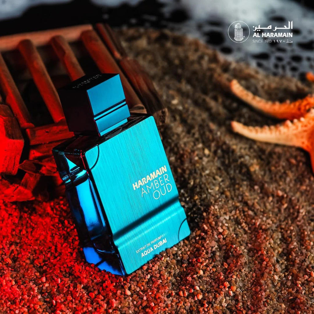 Amber Oud Aqua Dubai Eau De Cologne | Unisex, Long-Lasting | 2.0 Oz