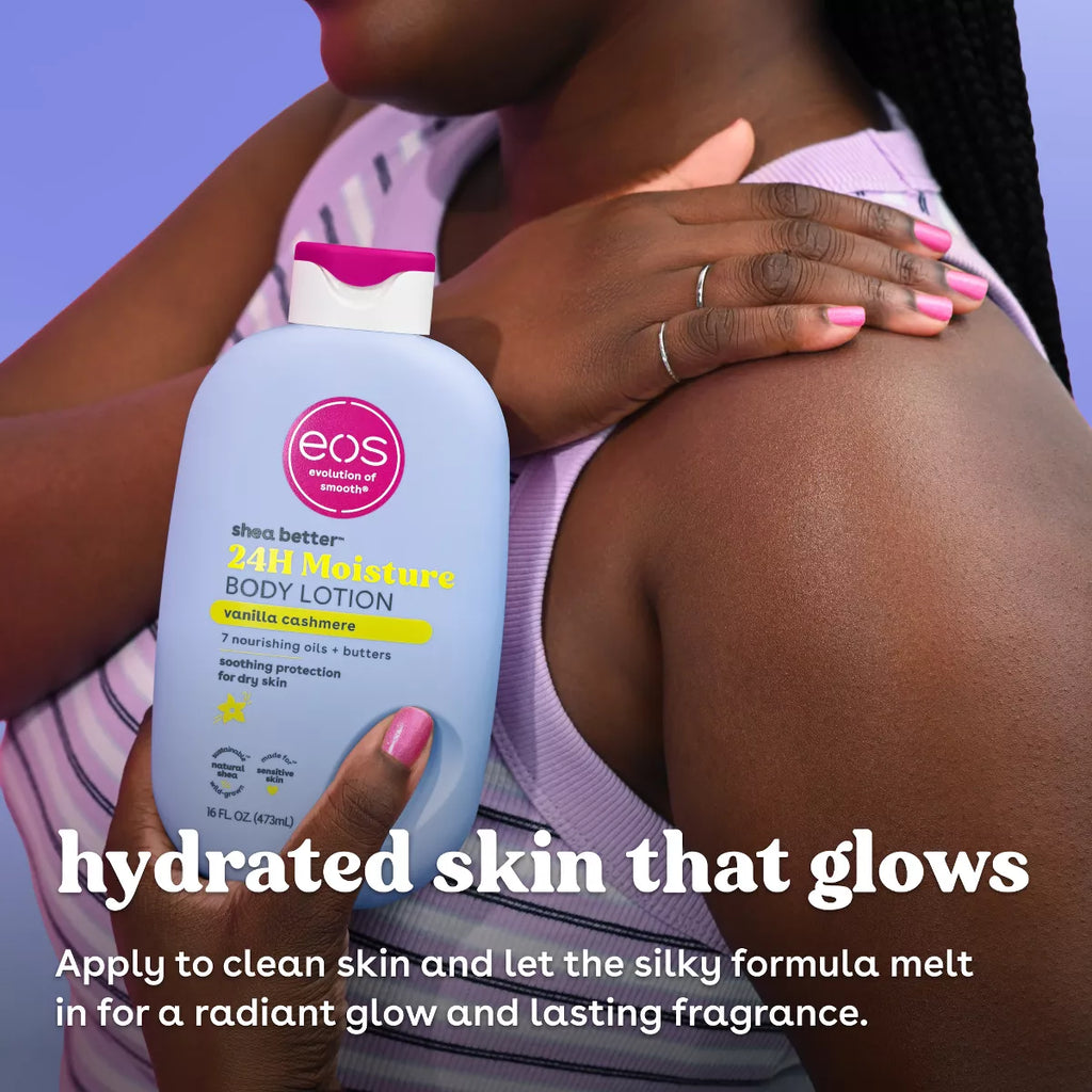 Eos Shea Better Moisture Body Lotion - Vanilla Cashmere - 16 Fl Oz
