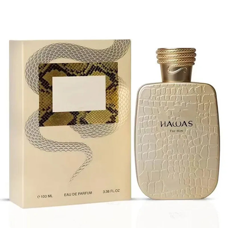 Hawas Black Long Lasting Woody Fruity Fragrance EDP Cologne for Men US Warehouse 3-7 Days Fast Delivery