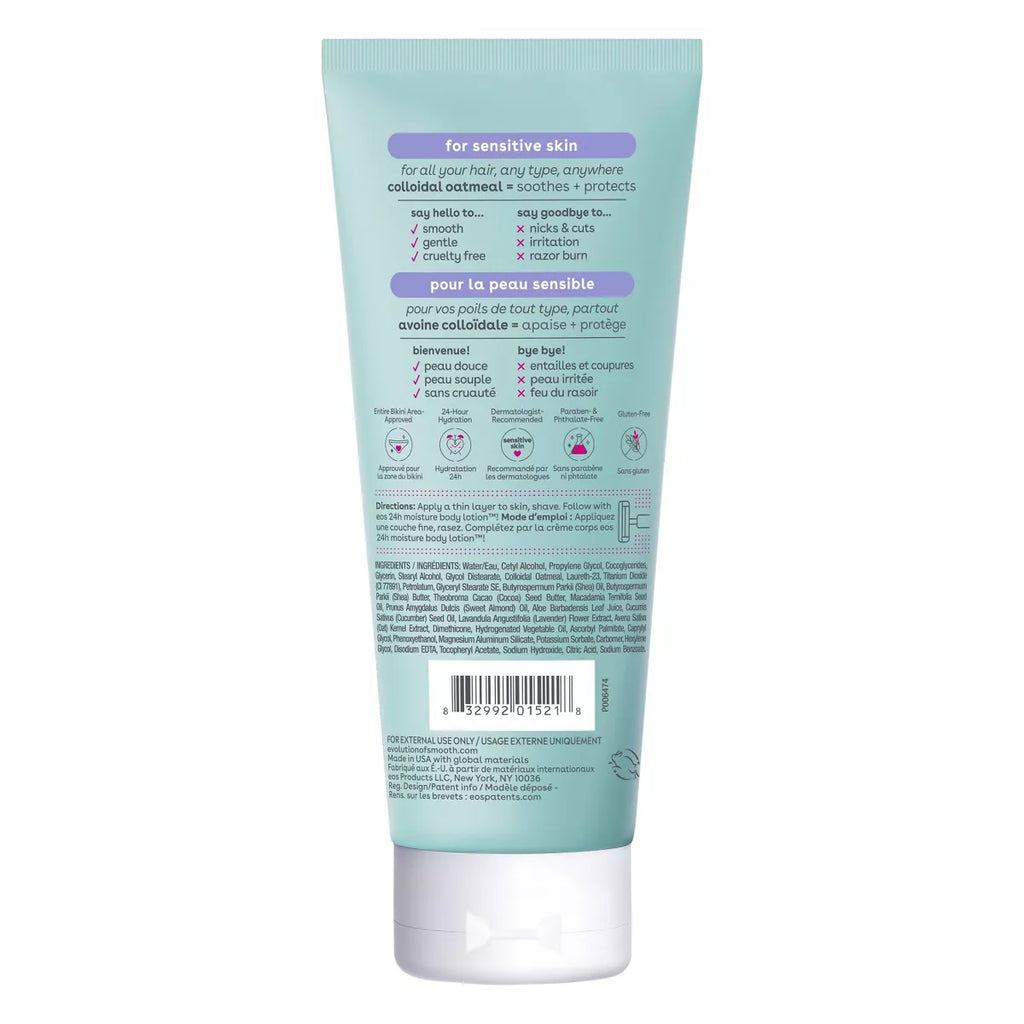 Eos Shea Better Women'S Shave Cream - Sensitive Skin - 7 Fl Oz: Hypoallergenic, Paraben-Free, Phthalate-Free, Whole Body