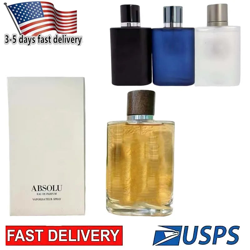 Fast Shipping to US Addresses Designer Men'S Cologne Spray Long-Lasting High Quality Fragrance Arrives Quickly