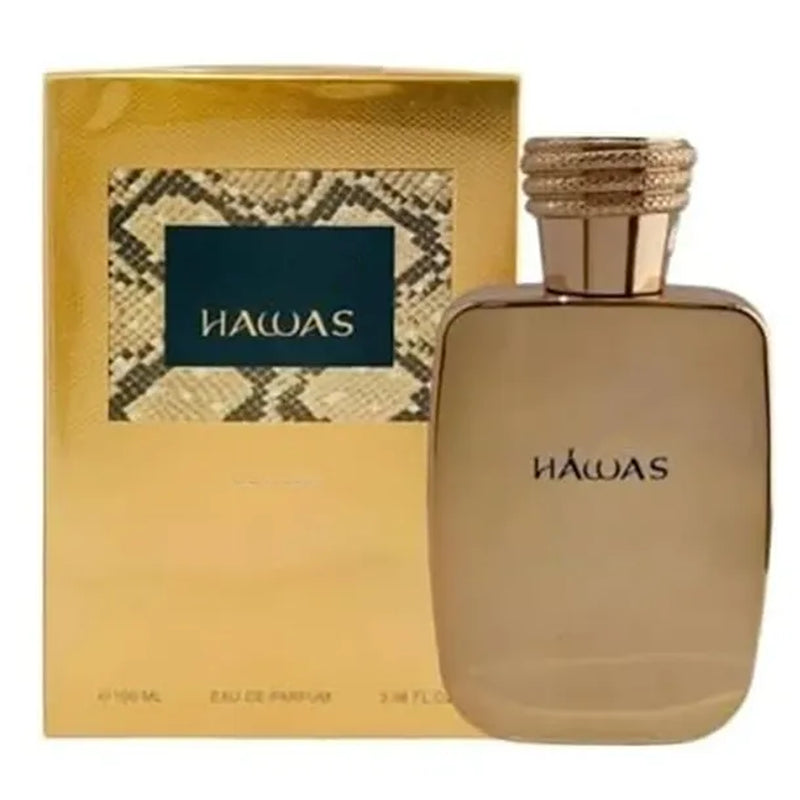 Hawas Black Long Lasting Woody Fruity Fragrance EDP Cologne for Men US Warehouse 3-7 Days Fast Delivery