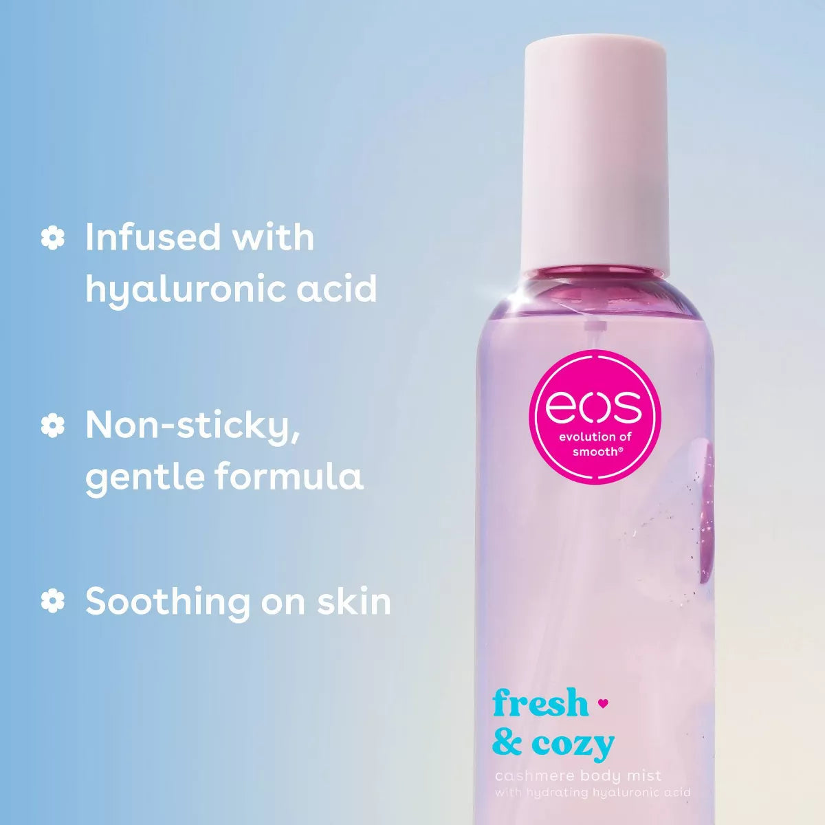 Eos Cashmere Body Mist - Fresh & Cozy - 6 Fl Oz