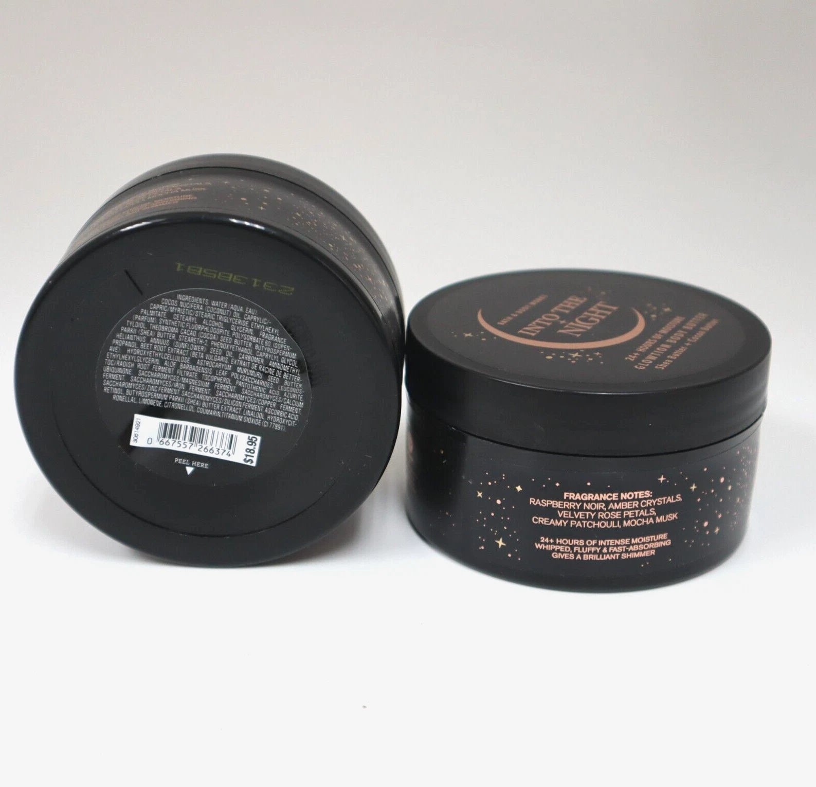 Into the Night Glowtion Shea Butter Body Butter, 6.5 Oz for All Skin Typesa