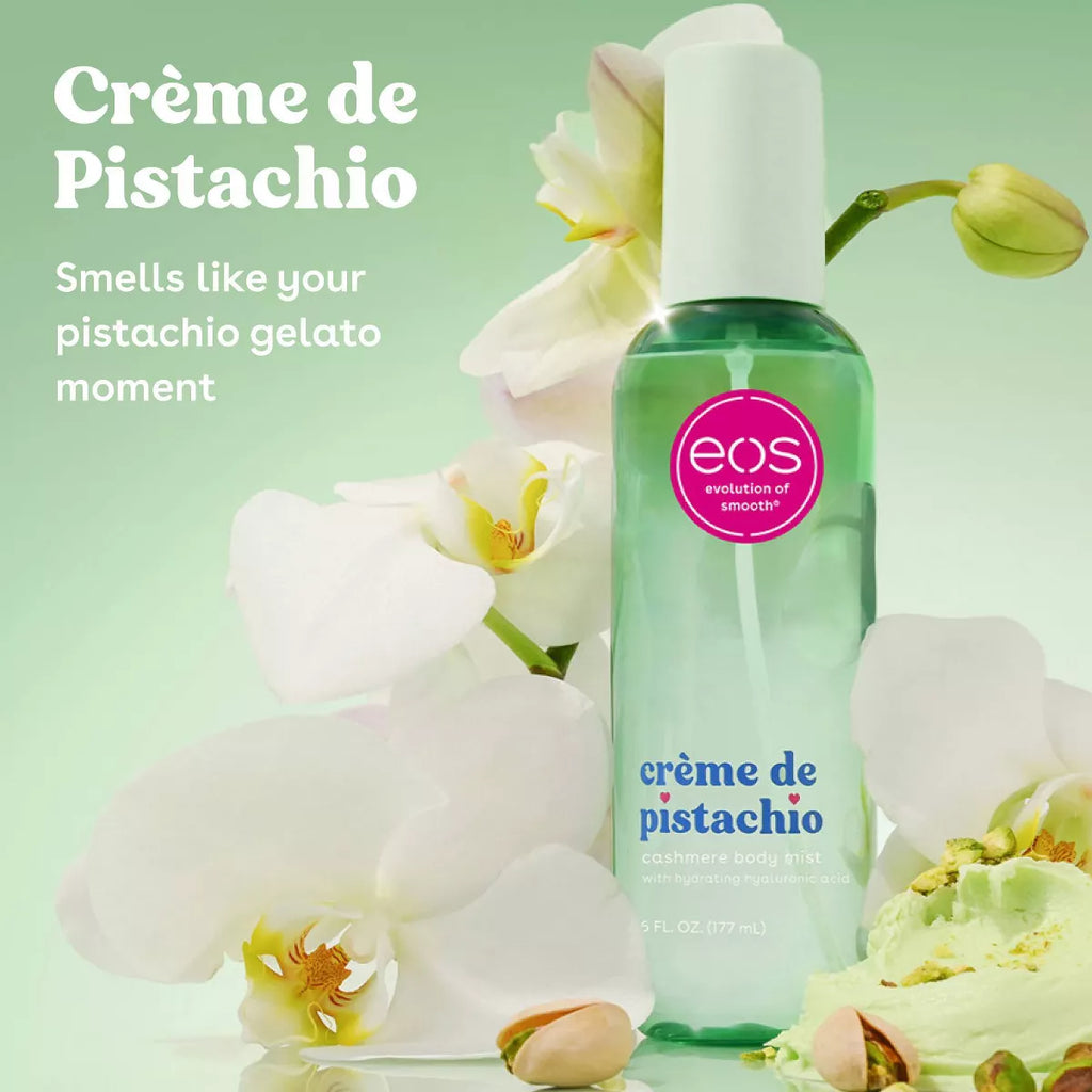 Eos Cashmere Body Mist - Creme De Pistachio - 6 Fl Oz: Package Quantity 1, Body Spray