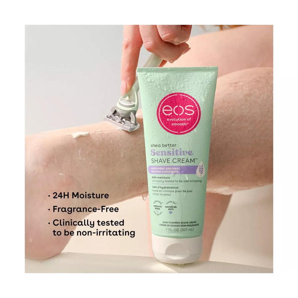 Eos Shea Better Women'S Shave Cream - Sensitive Skin - 7 Fl Oz: Hypoallergenic, Paraben-Free, Phthalate-Free, Whole Body