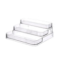 3 Tier Desktop Perfume Shelf PET Cosmetic Organizer Perfume Storage Rack Doll Display Stand Kitchen Seasoning Organizer