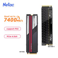 7400Mb/S SSD Nvme M2 2TB 1TB 512GB 4TB Internal Solid State Hard Drive M.2 Pcie 4.0X4 2280 SSD Disk for PS5 Laptop PC