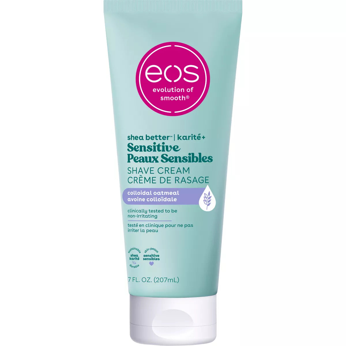 Eos Shea Better Women'S Shave Cream - Sensitive Skin - 7 Fl Oz: Hypoallergenic, Paraben-Free, Phthalate-Free, Whole Body