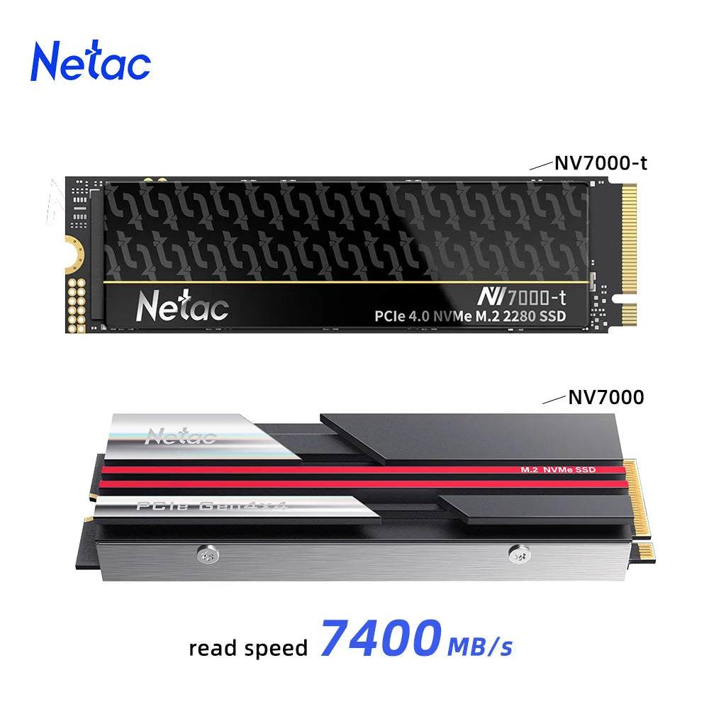 7400Mb/S SSD Nvme M2 2TB 1TB 512GB 4TB Internal Solid State Hard Drive M.2 Pcie 4.0X4 2280 SSD Disk for PS5 Laptop PC