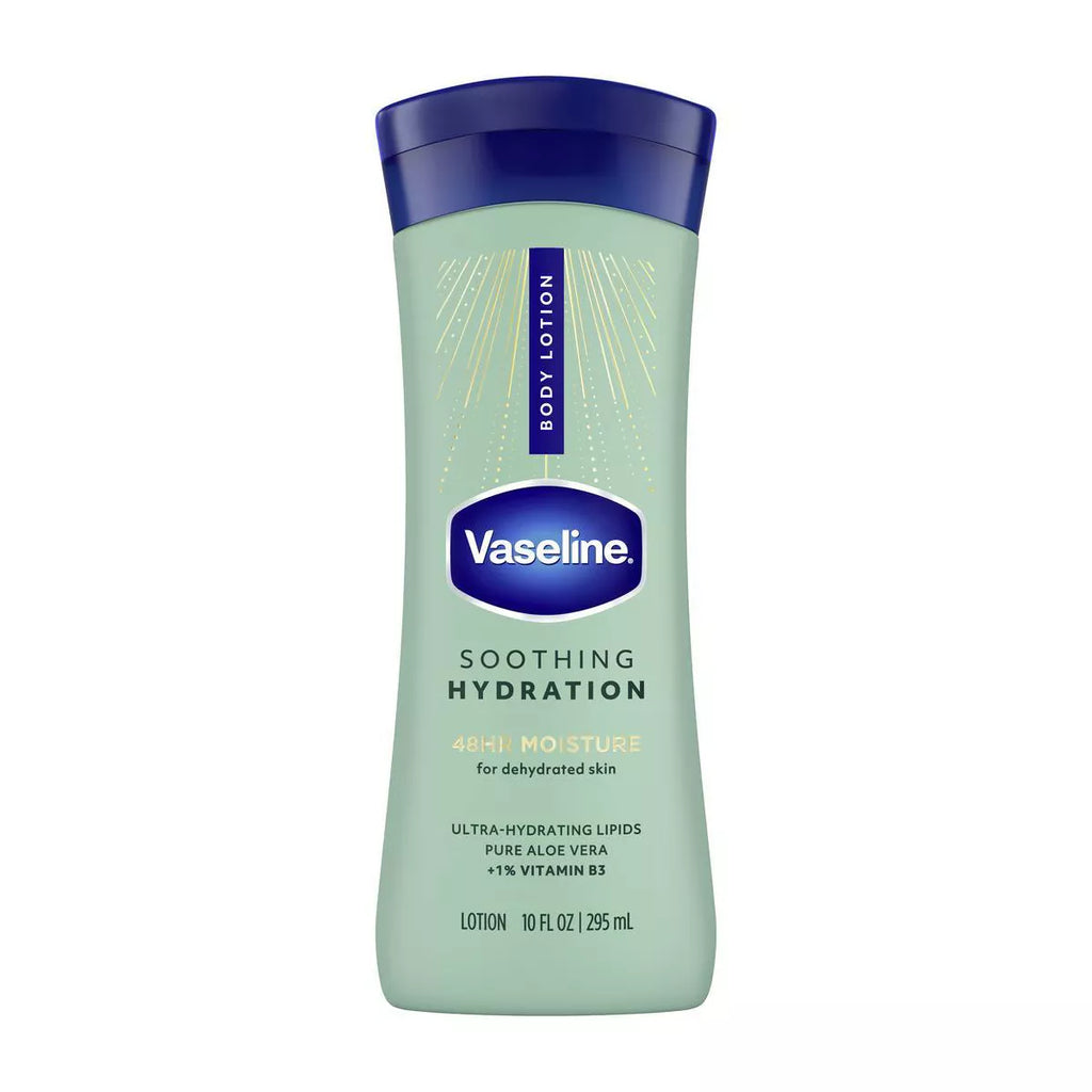 Vaseline Intensive Care Moisturizing Body Lotion with Aloe Vera Soothing Hydration