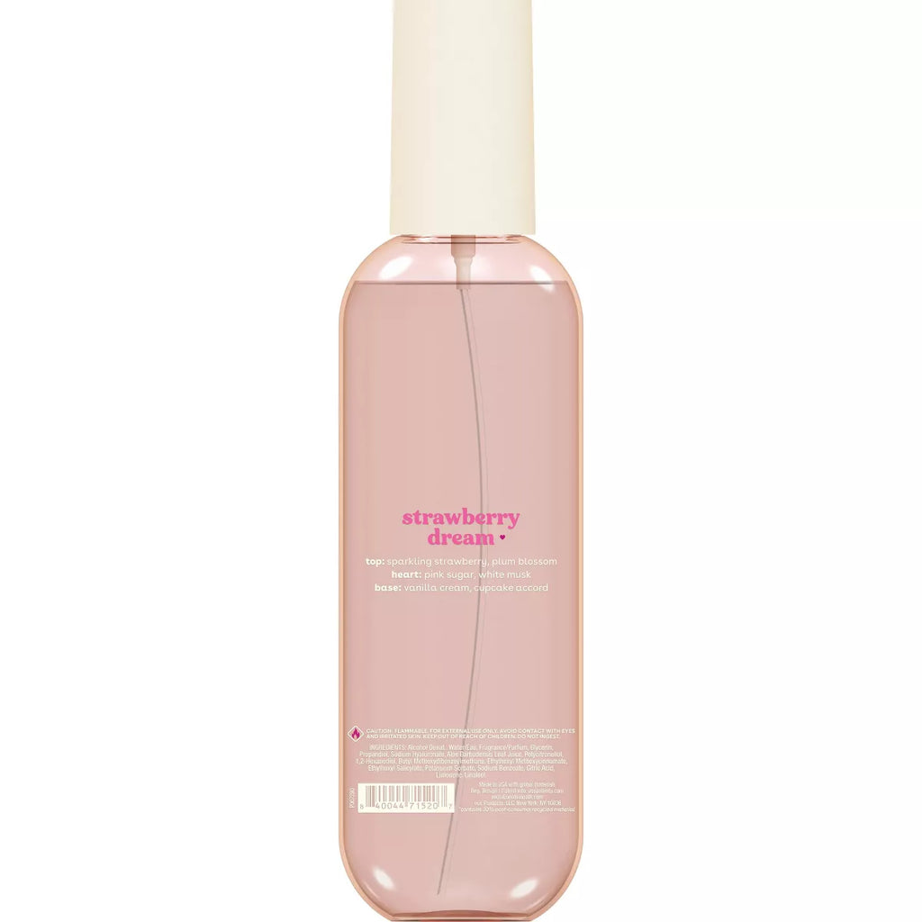 Eos Cashmere Body Mist - Strawberry Dream - 6 Fl Oz: 1-Pack, Body Spray, Original Scent