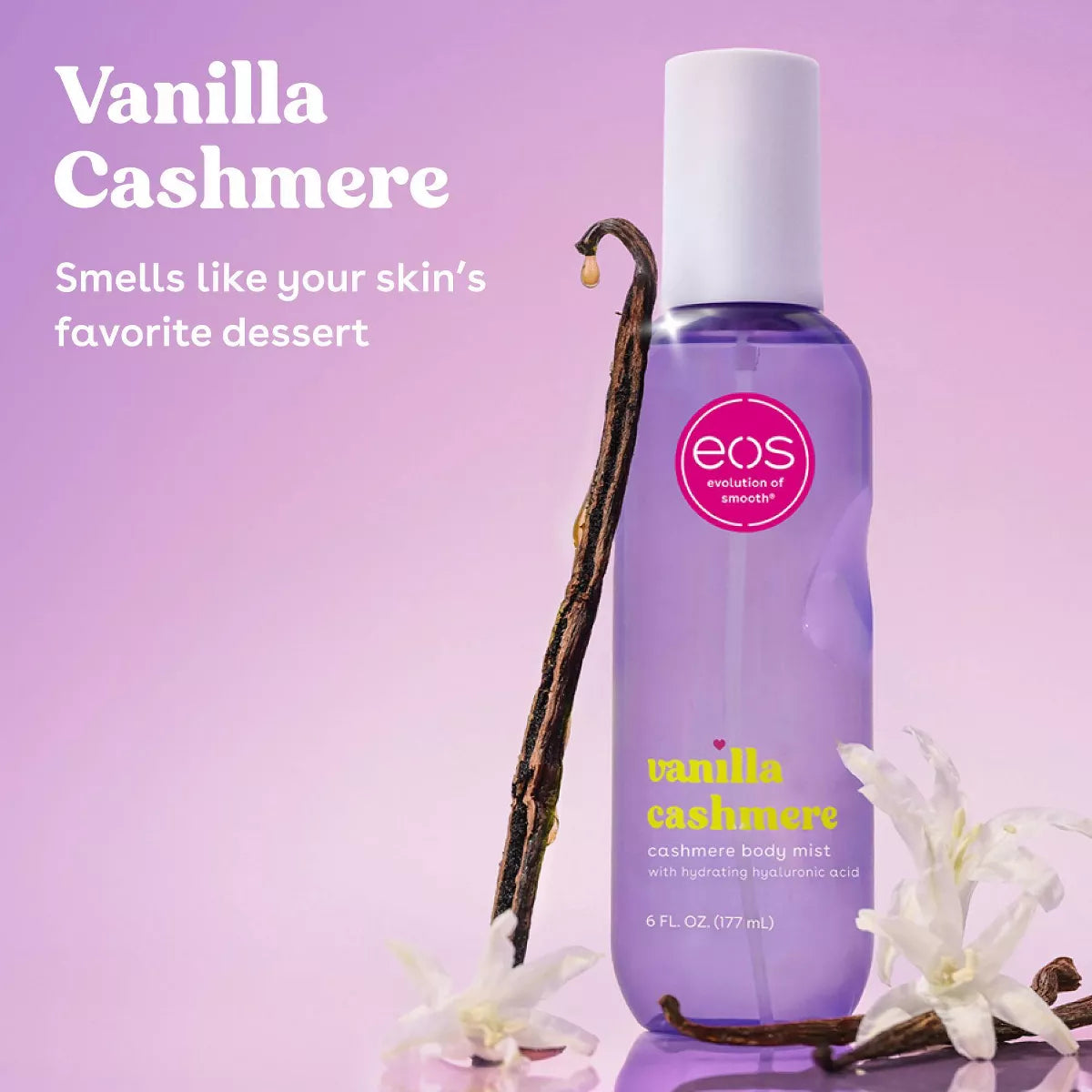 Eos Cashmere Body Mist - Vanilla Cashmere - 6 Fl Oz